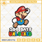 Super Mario 100 Days Unlocked SVG, Mario 100th Day Of School SVG PNG DXF EPS.jpg