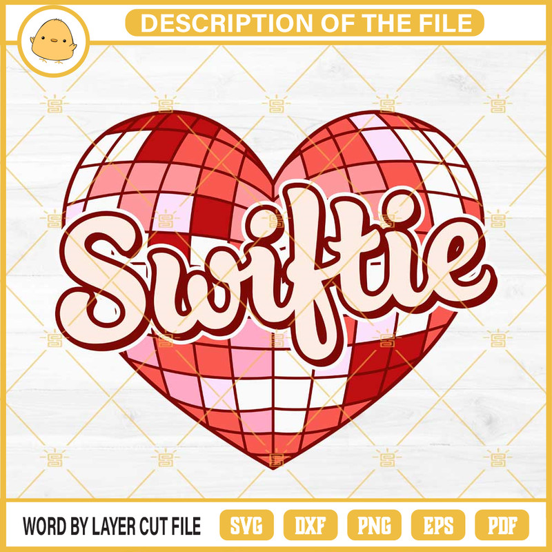 Swiftie Disco Ball Heart SVG, Taylor Swift Valentines Day SVG, Swiftie SVG.jpg