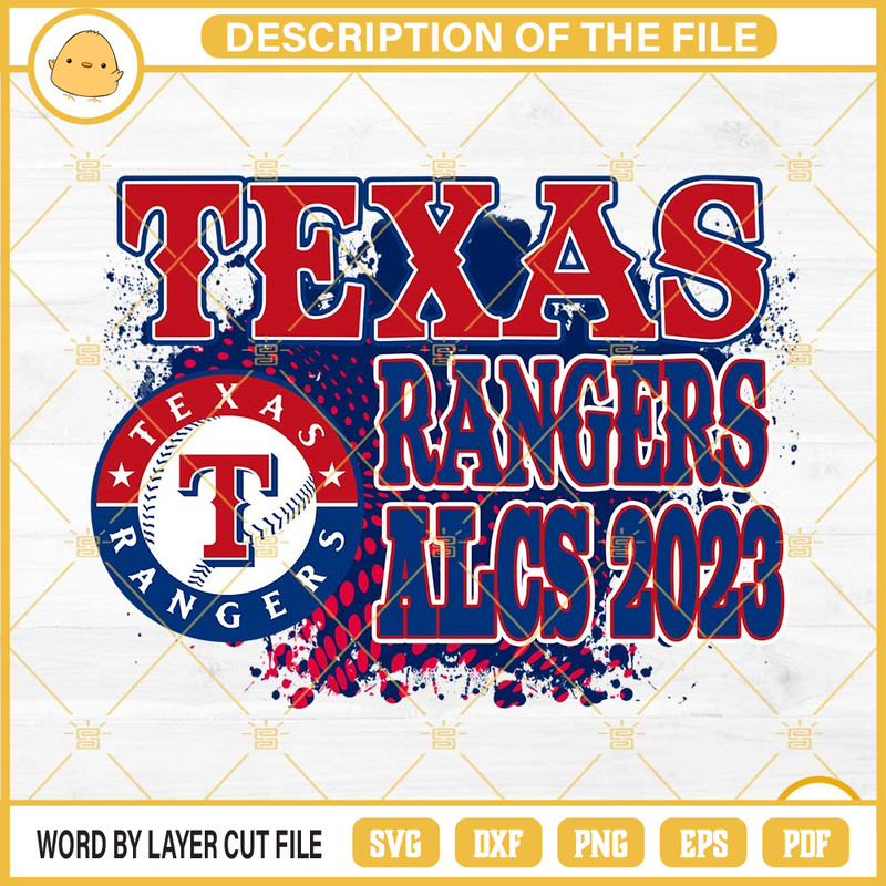 Texas Rangers ALCS 2023 PNG, Texas Rangers World Series Champions PNG File Designs.jpg