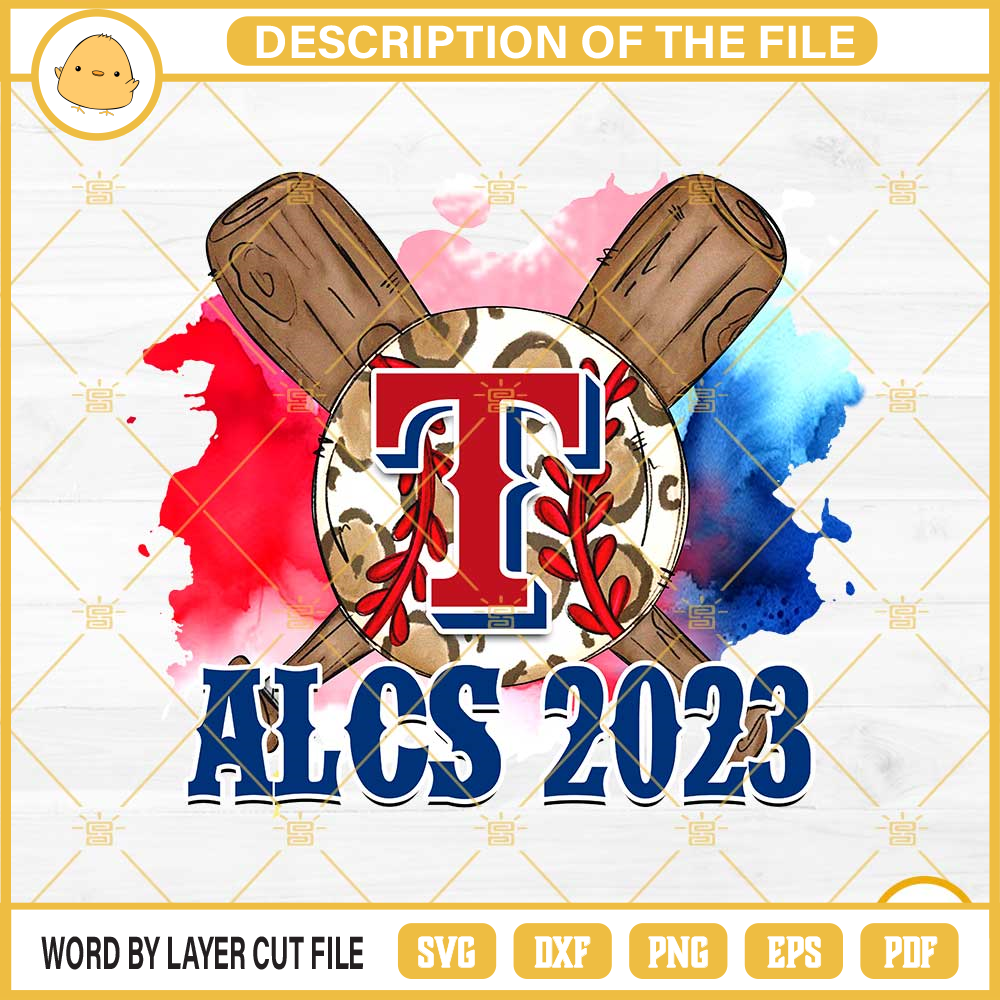 Texas Rangers ALCS 2023 Water Color PNG, Texas Rangers World Series Champions PNG File Designs.jpg