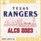Texas Rangers MLB ALCS 2023 PNG, Texas Rangers World Series Champions PNG File Designs.jpg