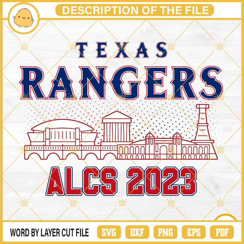 Texas Rangers MLB ALCS 2023 PNG, Texas Rangers World Series Champions PNG File Designs.jpg