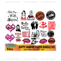 1000 buffy vampire slayer bundle svg, sunnydale svg, buffy svg