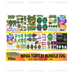 1000 ninja turtle bundle svg, ninja svg, ninja turtle svg