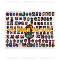horror movies characters png, 90 bundle halloween, halloween sublimation designs png, halloween bundle png, horror movie