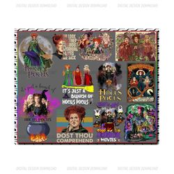 hocus pocus png bundle, halloween png, witch png, sanderson sisters