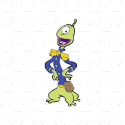 pleakley svg, wendy pleakley svg, beige green alien svg, lilo and stitch cricut, disney characters svg, cartoon, movie,