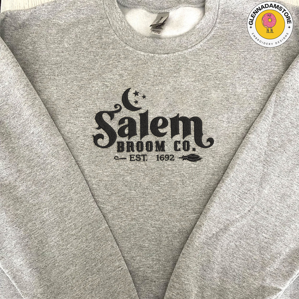 1962 Salem Embroidery Design, Witch Broom Embroidery File, Witch Halloween Embroidery Design, Embroidery Designs.jpg