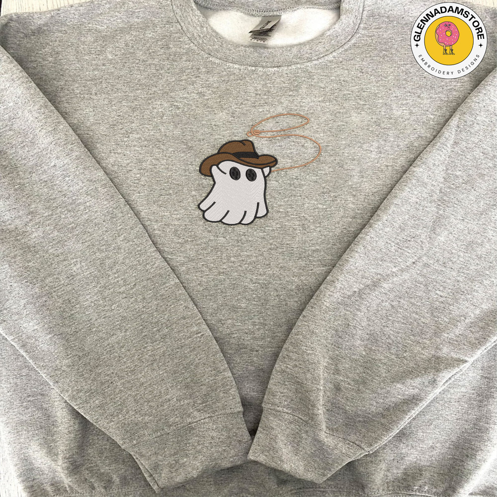 Boo Haw Embroidery File, Spooky Halloween Embroidery File, Little Ghost Coffee Embroidery Machine Design.jpg