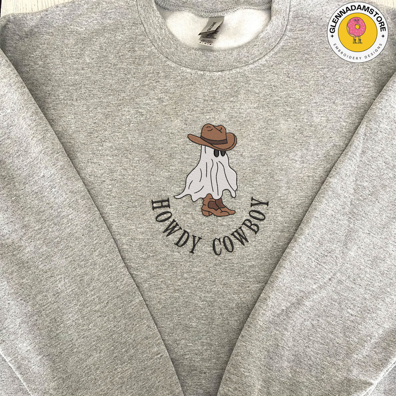 Cowboy Spooky Embroidery Machine Design, Western Ghost Embroidery File, Spooky Halloween Embroidery Design - Copy.jpg