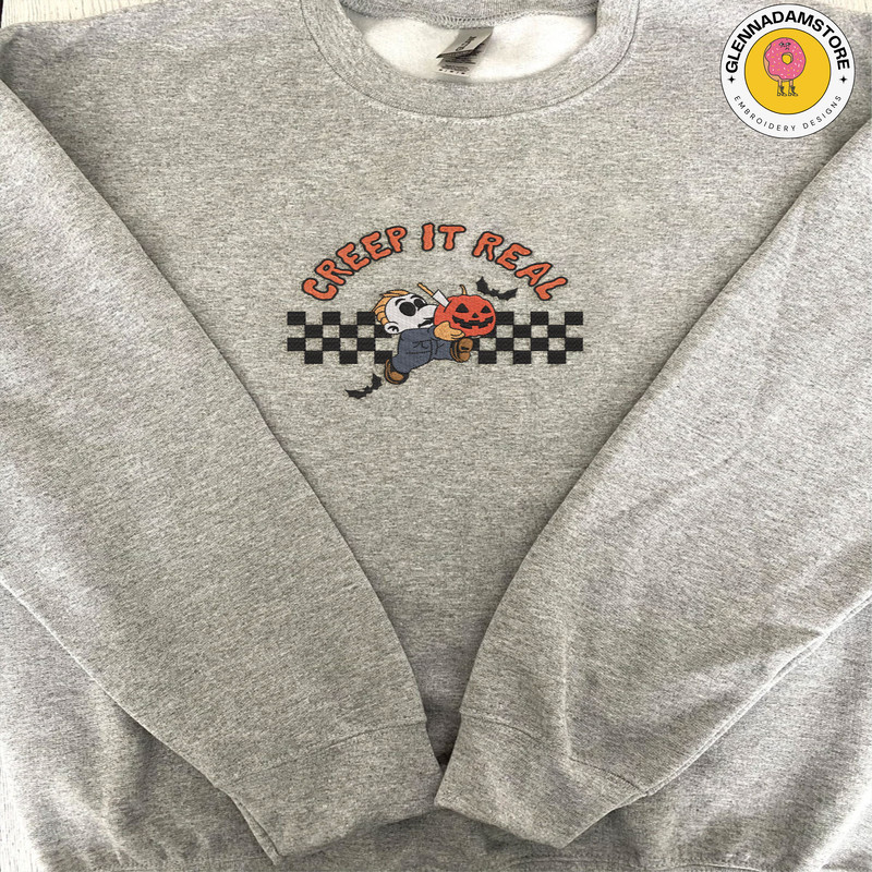 Creep It Real Embroidery Design, Pumpkin Embroidery Design, Retro Halloween Embroidery Design, Horror Movie Embroidery Design, Halloween Embro - Copy (3).jpg