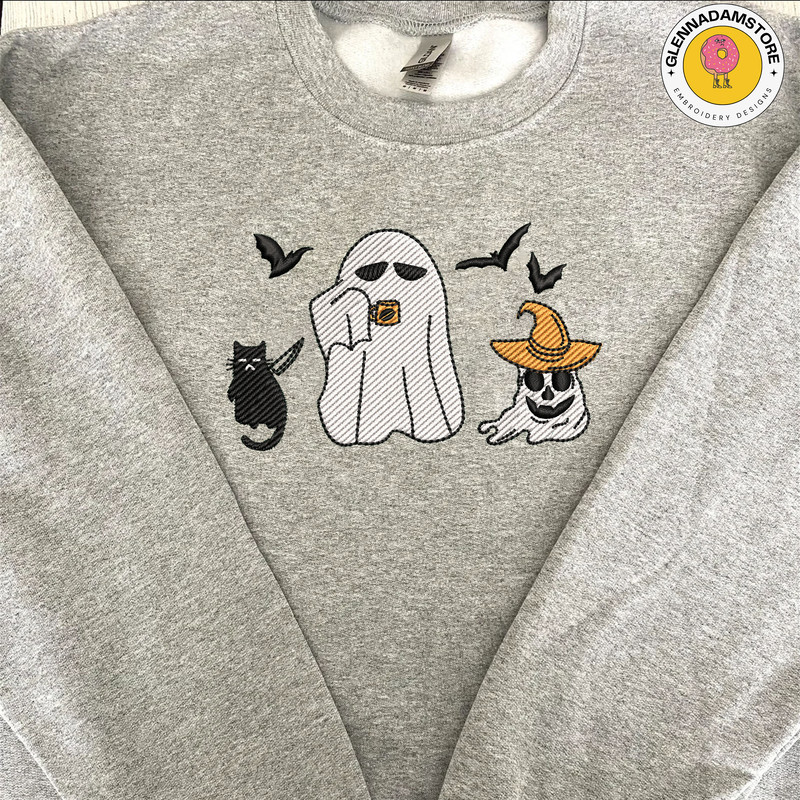 Cute Ghost Latte Cup Embroidery Design, Halloween Movie Drink Embroidery Machine File, Movie Coffee Cup - Copy.jpg