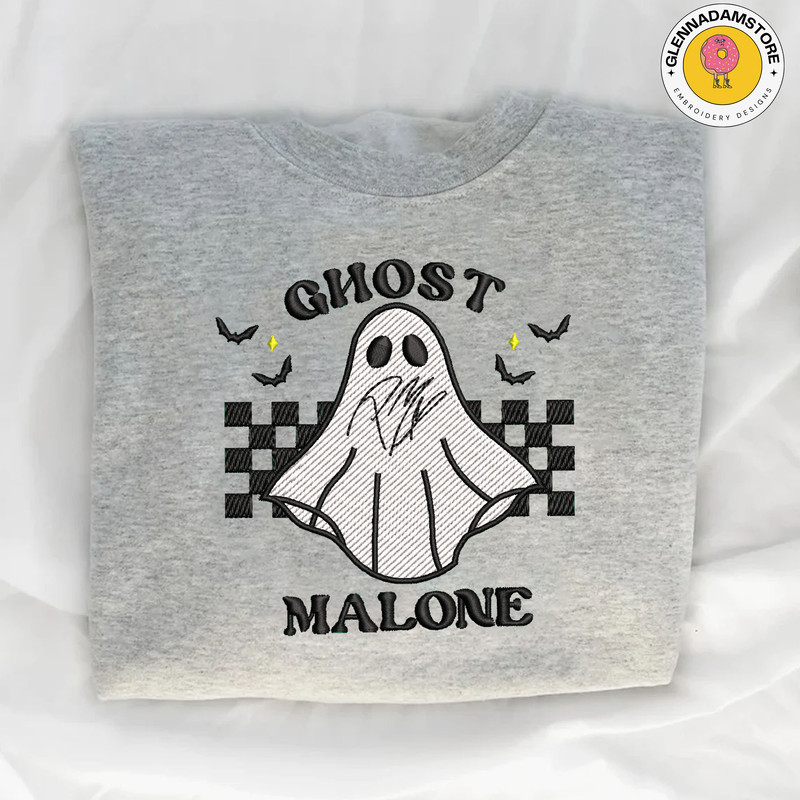 Famous Ghost Character Embroidery Design, Spooky Vibes Embroidery Machine File, Spooky Halloween Embroidery Design, Instangt Download.jpg