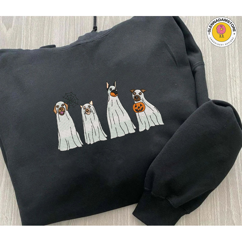Ghost Dog With Pumpkin Embroidery Design, Custom Horror Halloween Embroidery Design For Shirt, 3 Sizes, Format Exp, Dst, Jef, Pes - Copy.jpg