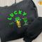 Lucky EST 2018 Halloween Embroidery Design, Happy Haloween Embroidery File, Blue Dog Cartoon Embroidery Design, Halloween Trending Design, 3 Sizes.png