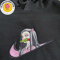 NIKE X Nezuko Embroidered Sweatshirt, Demon Slayer Anime Embroidered Sweatshirt, Custom Anime Embroidered Crewneck, Best.jpg