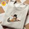 NIKE x Son Goku Embroidered Sweatshirt, Dragon Ball Anime Embroidered Sweatshirt, Anime Embroidered Crewneck, Anime Gift 1.jpg