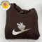NIKE x Son Goku Embroidered Sweatshirt, Dragon Ball Anime Embroidered Sweatshirt, Anime Embroidered Crewneck, Anime Gift.jpg