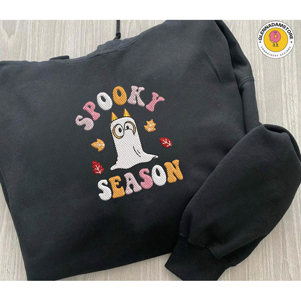 Spooky Vibes Embroidery Design, Spooky Halloween Craft Embroidery Design, Stay Spooky Embroidery Machine Design.jpg