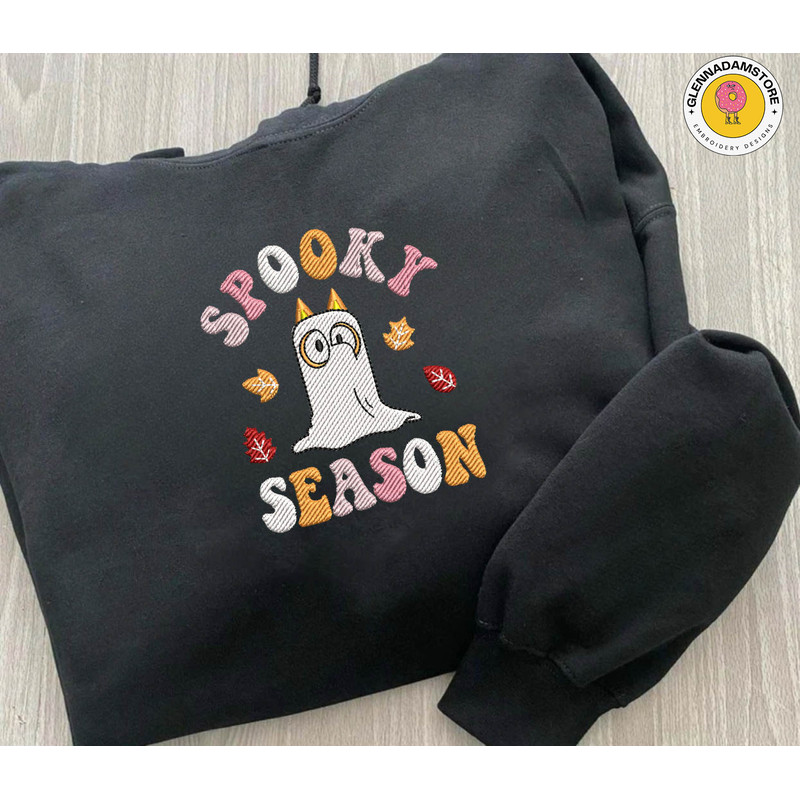 Spooky Vibes Embroidery Design, Spooky Halloween Craft Embroidery Design, Stay Spooky Embroidery Machine Design.jpg