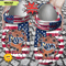 Baseball Crocs Personalized TB Rays American Flag Breaking Wall Clog Shoes 365crocs 1jpg