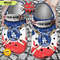 Baseball Los Angeles Dodgers Personalized Watercolor New Clog Shoes  365crocs 1jpg