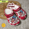 Cardinals Personalized St Louis Cardinals Baseball Ripped American Flag Clog Shoes 365crocs 1jpg