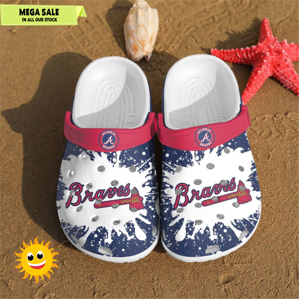 Mlb Atlanta Braves Crocs Crocband Clogs  365crocs 1jpg