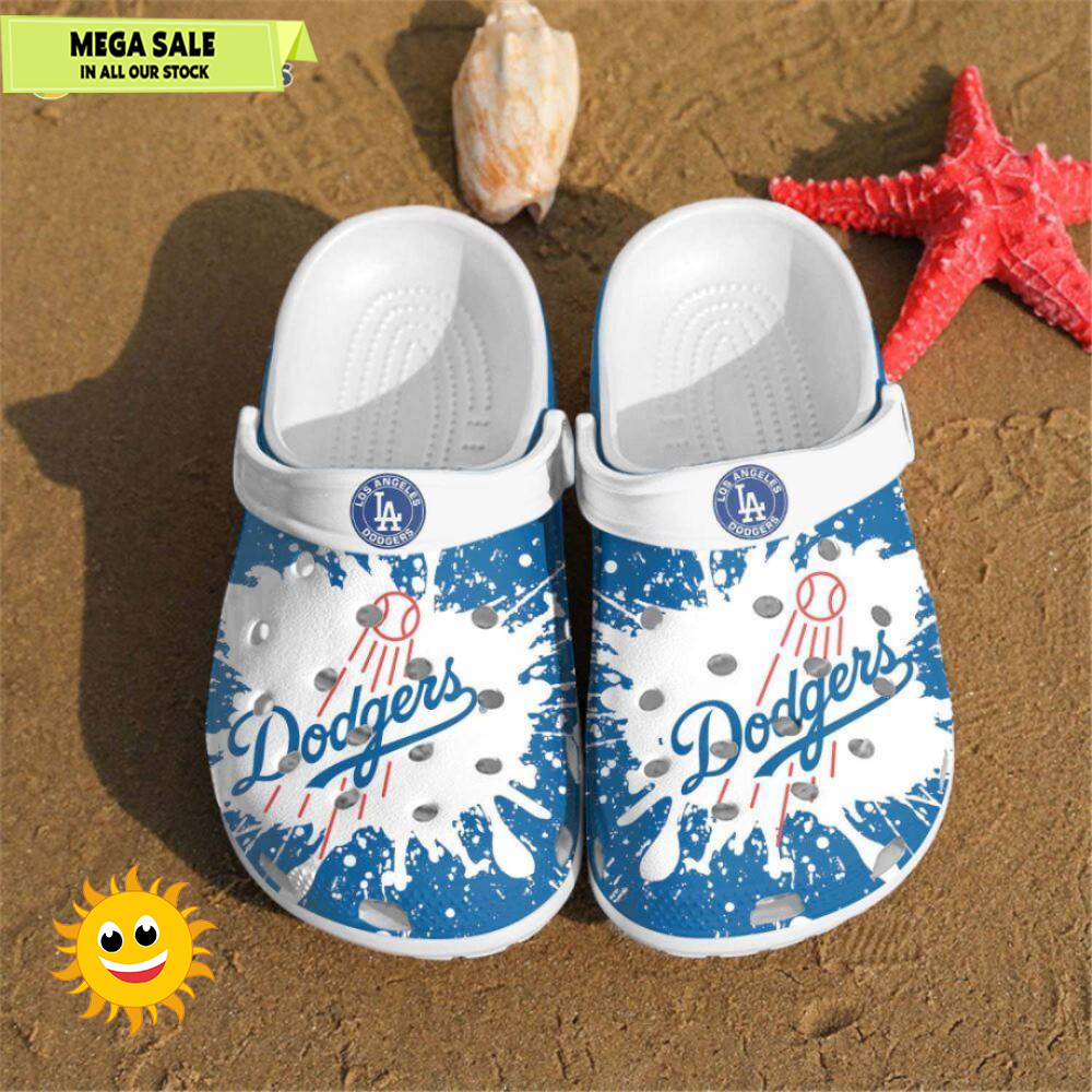 Mlb Los Angeles Dodgers Baseball Crocs Clog Shoes  365crocs 1jpg