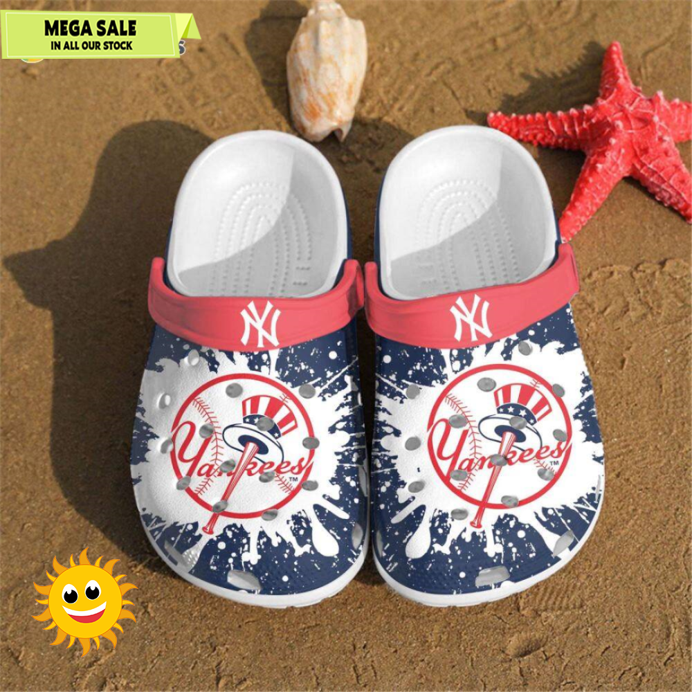 Mlb New York Yankees Baseball Crocs Clog Shoes  365crocs 1jpg