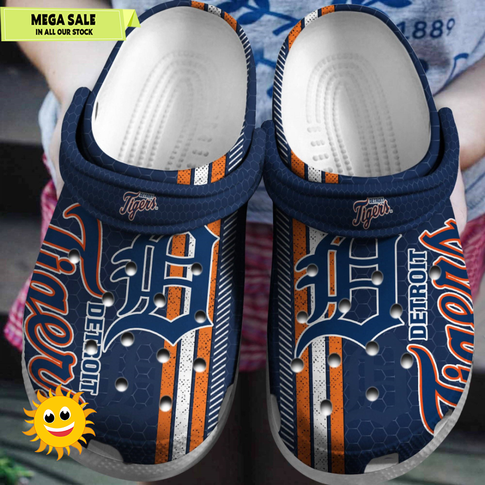Mlb Team Detroit Tigers Crocs Clog Shoesshoes  365crocs 1jpg