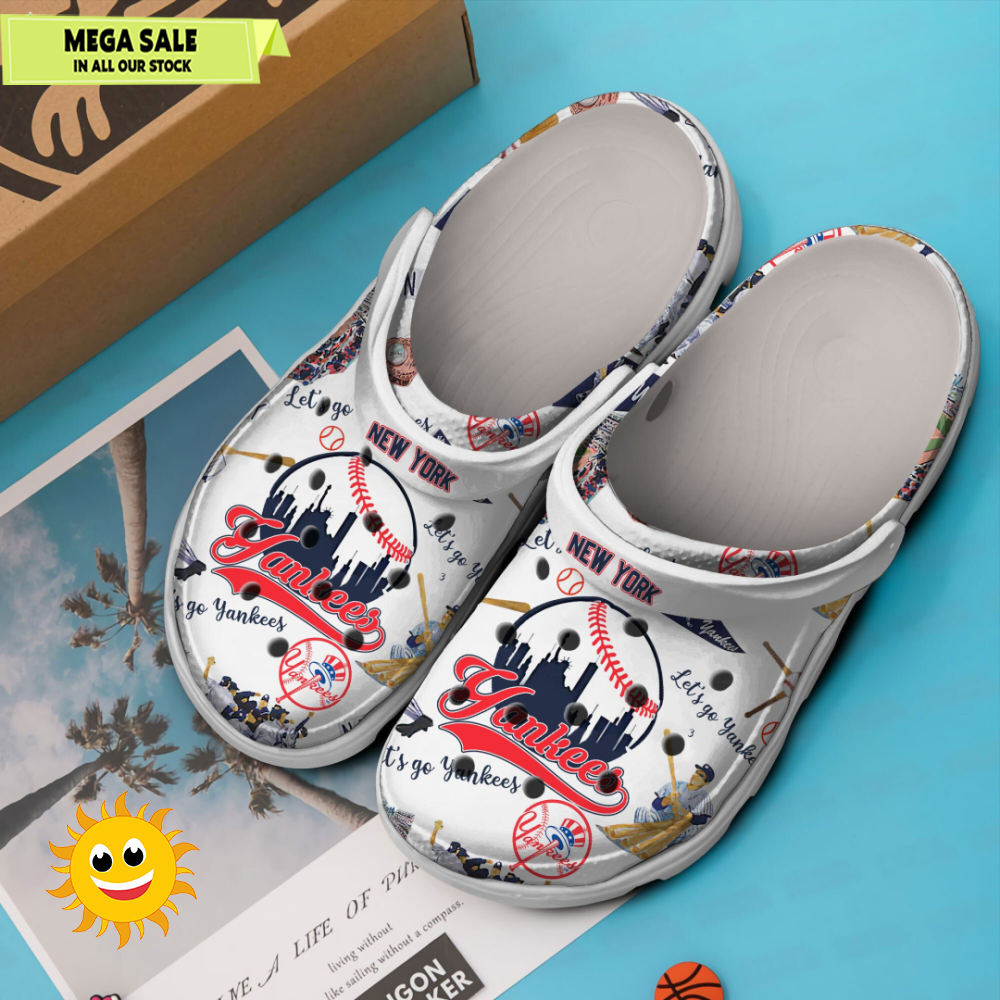 New York Yankees MLB Comfortable Unique Build Crocs Clogs Shoes Collection  365crocs 3jpg