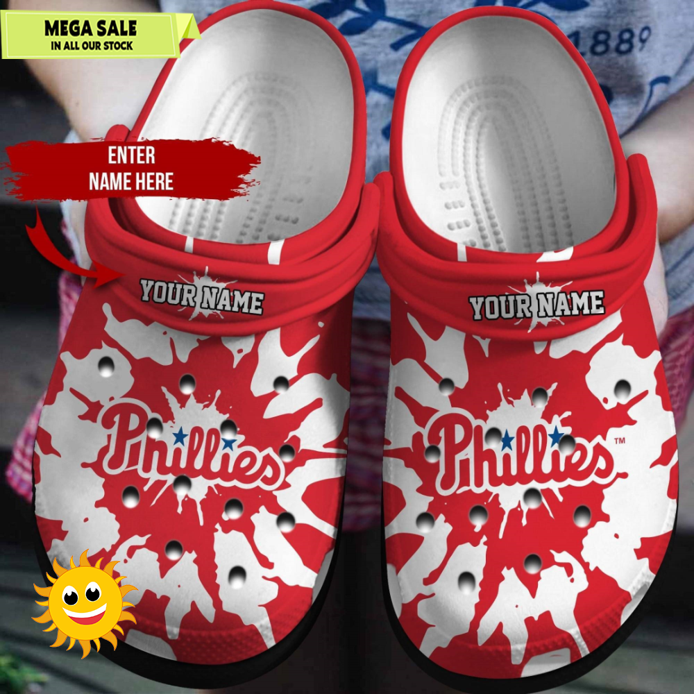 Personalized Phillies Crocbland Clog 365crocs 1jpg