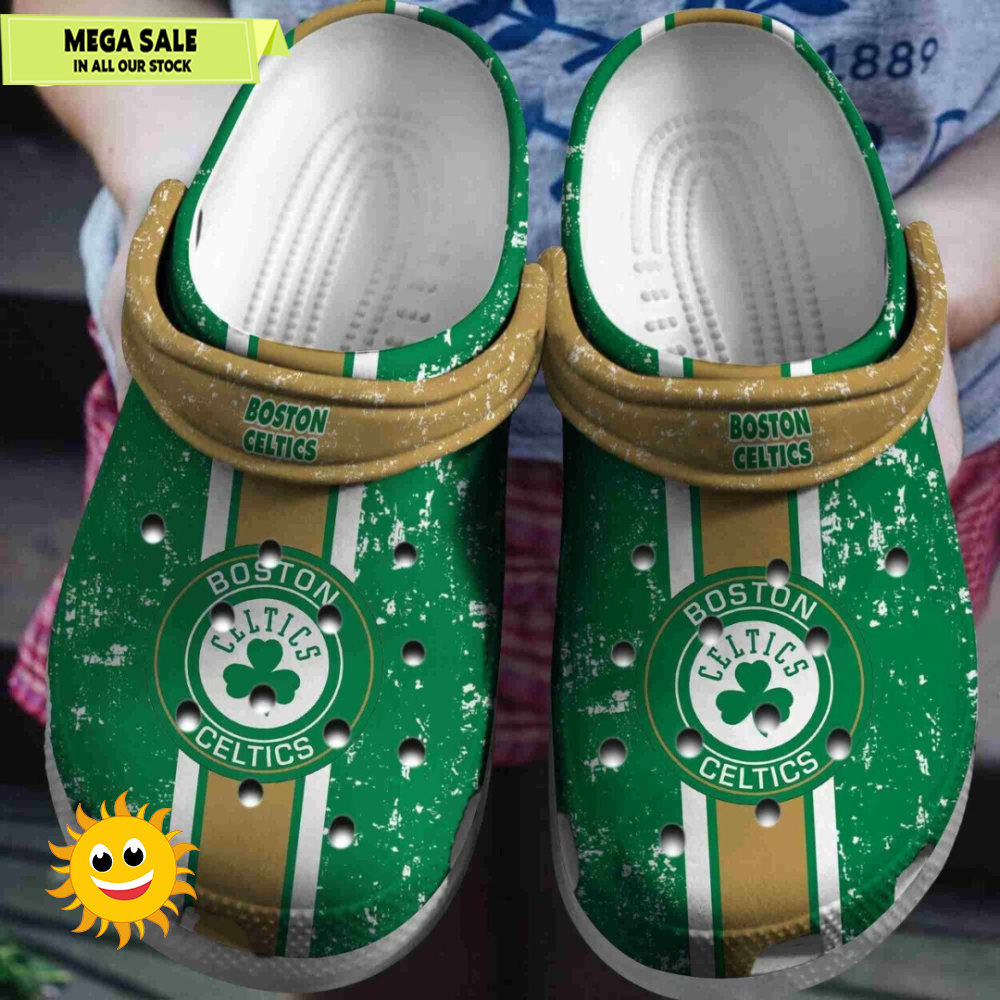 Boston Celtics Basketball Club Crocs Shoes Clogs Comfortable 365crocsjpg