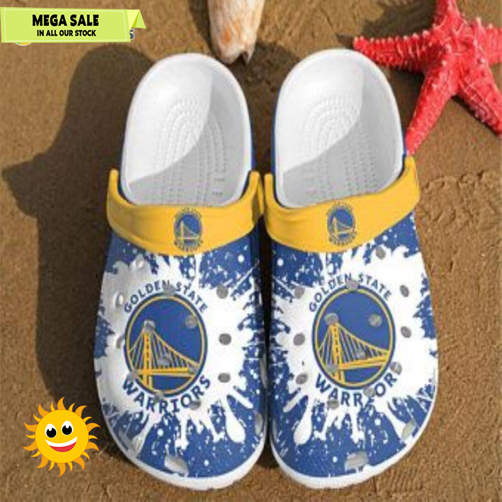 Golden State Warriors Band Comfortable For Mens And Womens Classic Water Crocs Clog Shoes 365crocs