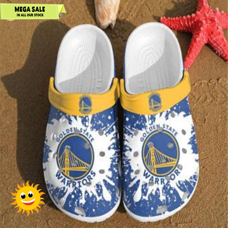 Golden State Warriors Band Comfortable For Mens And Womens Classic Water Crocs Clog Shoes 365crocs
