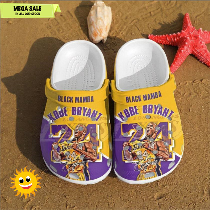 Kobe Bryant Black Mamba Crocband Clog For Fan Gift Birthday Funny Sport Crocs 365crocsjpg