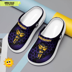 kobe bryant comfortable water shoes crocs clog ultra lightweight unique design, custom crocs