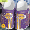 Los Angeles Lakers Basketball Club Clogs Shoes Crocs Comfortable  365crocs 1jpg