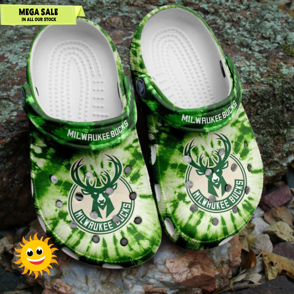 Milwaukee Bucks Basketball Club Crocs Shoes Clogs Comfortable 365crocsjpg