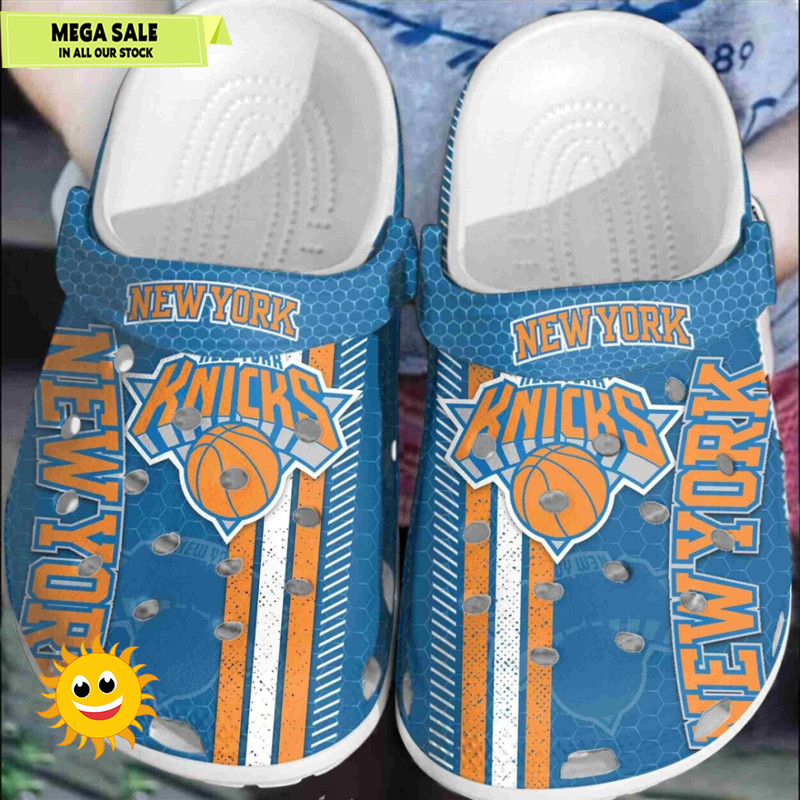 New York Knicks Basketball Club Comfortable Shoes Clogs  365crocsjpg