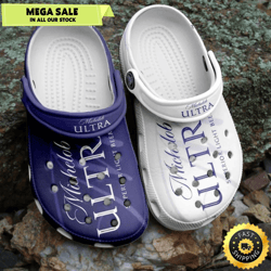 michelob ultra beer adults crocs clogs shoes crocband comfortable for men women