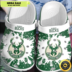 milwaukee bucks basketball club crocband comfortable clogs shoes for men women
