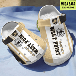 army black knights crocs clog shoes for mens womens, custom crocs