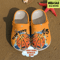 Basketball Custom Name Number Orange Crocs Clog Shoes Custom Crocs 0