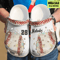 Baseball Personalized All Of Crocs Crocband Clog For Women Men Custom Crocs 0