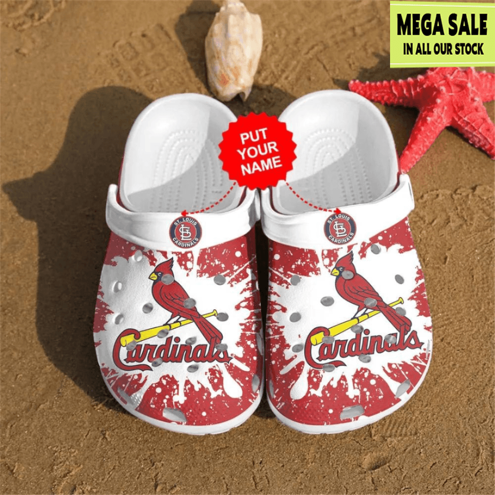 Baseball Crocs St Louis Cardinals For Baseball Crocs Clog Shoes Custom Crocs 0