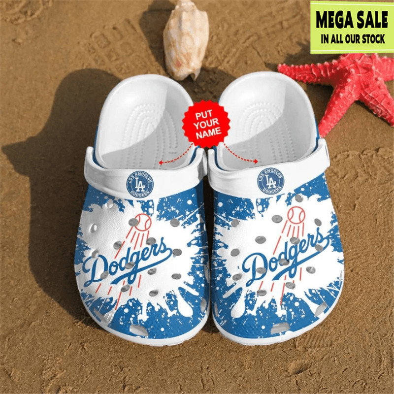 Baseball Crocs La Dodgers Clog Shoes Crocs Classic Custom Crocs 0