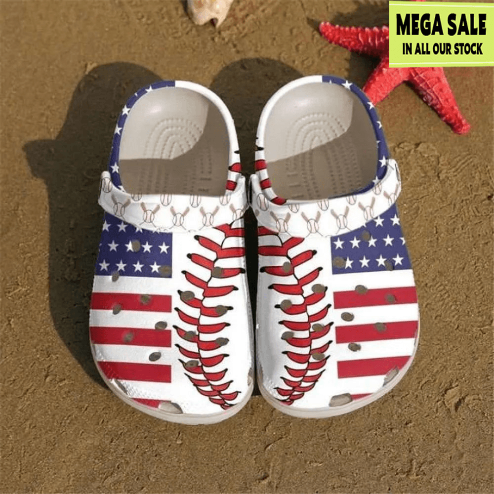 Baseball American Crocs Shoes Custom Crocs 0
