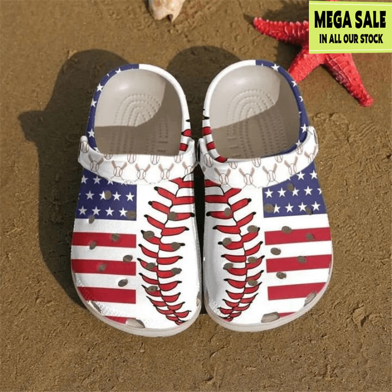 Baseball American Crocs Shoes Custom Crocs 0